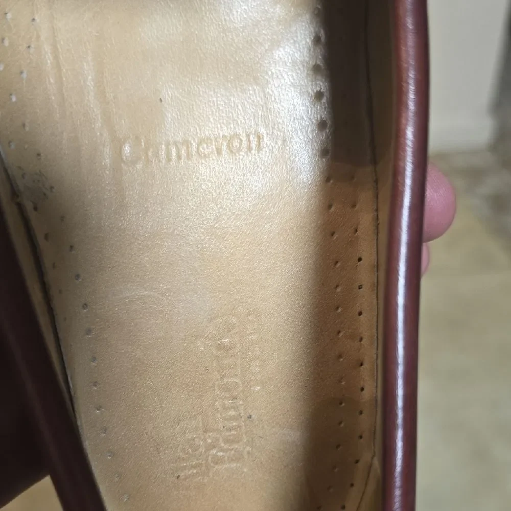 Allen Edmonds Rich Brown Leather Slip-Ons